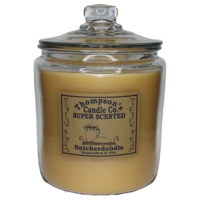 Thompson's Candle Co. Snickerdoodle Super Scented 3-Wick Heritage Jar Candle, 60 oz.