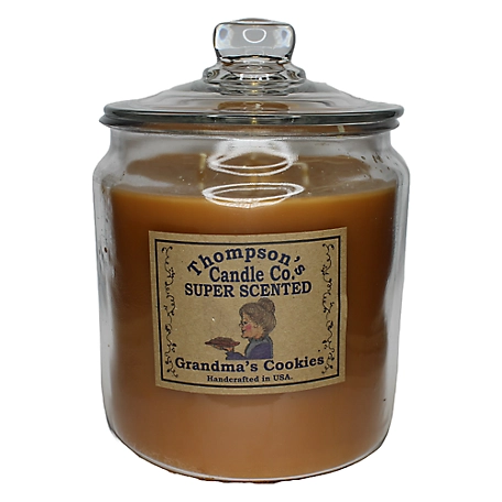 Thompson's Candle Co. Grandmas Cookies 60oz. 3 Wick Heritage Jar Candle