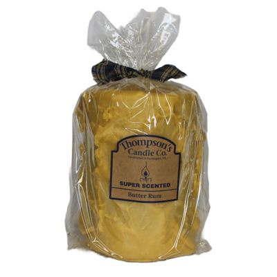 Thompson's Candle Co. Butter Rum Large Pillar Candle, 44 oz.