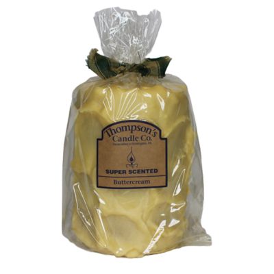 Thompson's Candle Co. Buttercream Scented Large Pillar Candle, 44 oz.