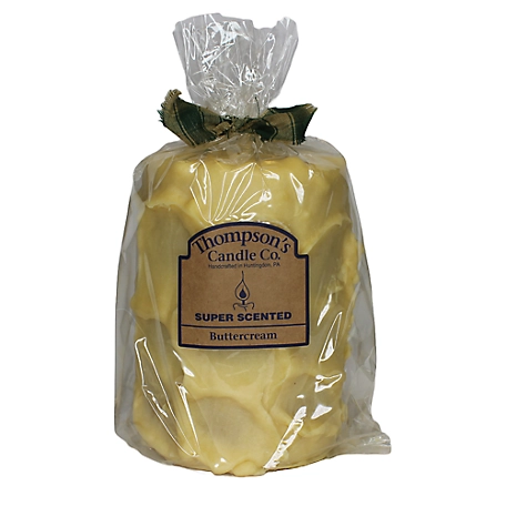 Thompson's Candle Co. Buttercream Scented 44oz Large Pillar Candle