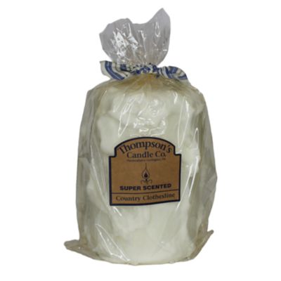 Thompson's Candle Co. 44 oz. Country Clothesline Super Scented Large Pillar Candle