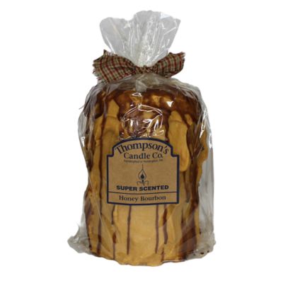 Thompson's Candle Co. Honey Bourbon Large Pillar Candle, 44 oz.