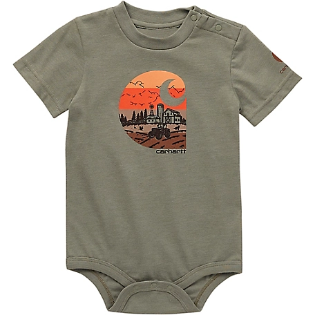 Carhartt Short-Sleeve Tractor Bodysuit at Tractor Supply Co.