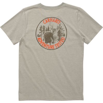 Carhartt Unisex Kids' Adventure Crew Neck Short-Sleeve T-Shirt