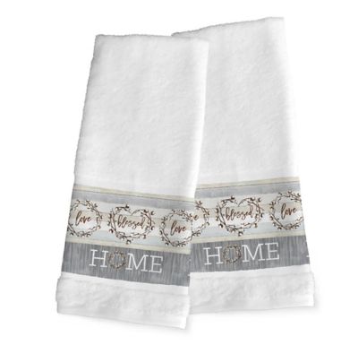 Laural Home Loving Home Hand Towel Set