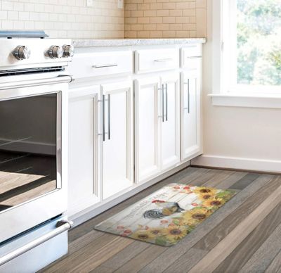 Image showing  Sunflower Farm Anti-Fatigue Kitchen Mat, 20 in. x 30 in.
