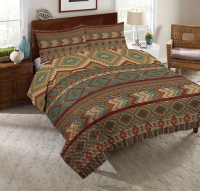 Laural Home Country Mood Sage Quilt Set