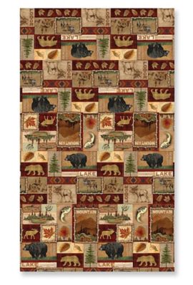 Image showing  Lodge Collage Tablecloth