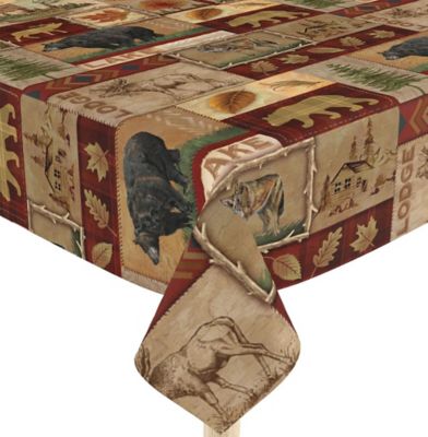 Laural Home Lodge Collage Tablecloth