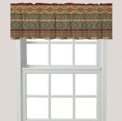 Laural Home Country Mood Sage Window Valance