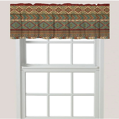 Laural Home Country Mood Sage Window Valance