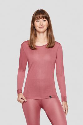 Terramar Women's Thermasilk Pointelle Scoop Neck Base Layer Top