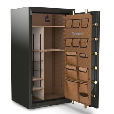 Image showing  40 Long Gun and 6 Handgun 20.49 cu. ft. Electronic/Key Lock STS Gun Safe, Metallic