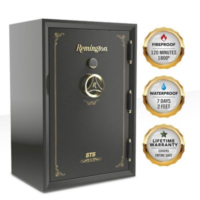 Remington 60 Long Gun + 8 Handgun 31.27 cu. ft. Electronic/Key Lock STS Gun Safe, Sage Green