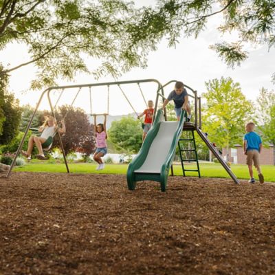 Image showing 9 th Lifetime Climb and Slide Playset