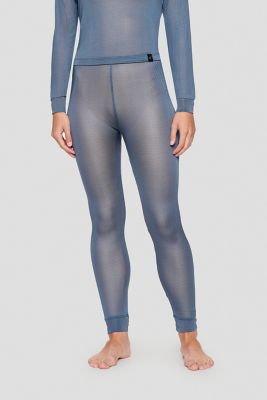 Terramar Women's Thermasilk Base Layer Bottoms, Steel