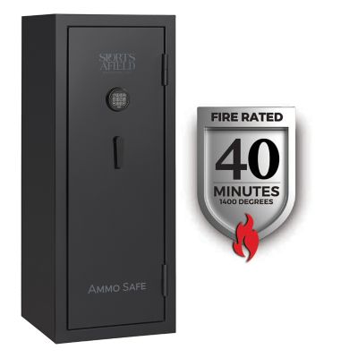 Sports Afield Fireproof Ammo and Gun Safe with Electronic Lock, 53 in. x 21 in. x 21 in.