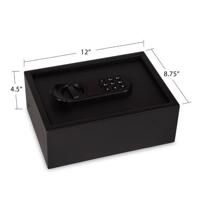 Image showing  Home and Office Small Drawer Security Vault with Electronic Lock, 12 in.