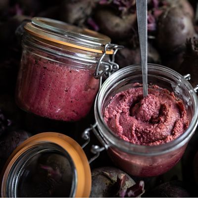 Image showing  350 mL French Glass Super Terrine Canning Jars with Straight Body, Airtight Rubber Seal and Glass Lids, 6 ct.