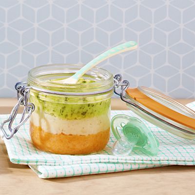 Image showing  200 mL Super Terrine French Glass Canning Jara with Straight Body, Airtight Rubber Seal and Glass Lids, 6 ct.