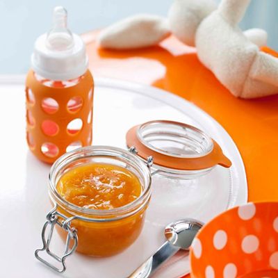 Image showing  125 mL French Glass Super Terrine Canning Jars with Straight Body, Airtight Rubber Seal and Glass Lids, 6 ct.