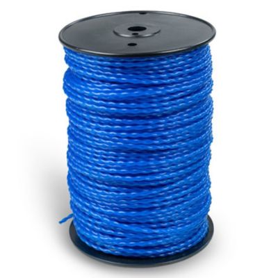 Image showing  175 mil x 25 in. Premium Pre-Cut Spiral Trimmer Cord, Blue