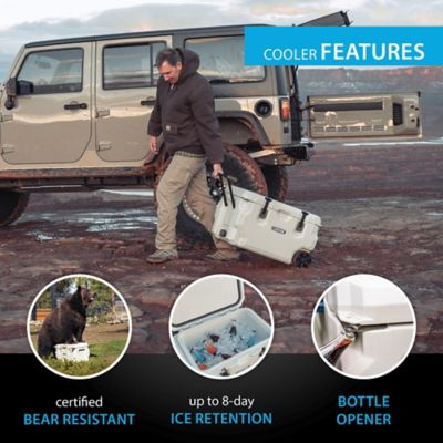 Image showing  65 qt. High Performance Hard-Sided Cooler with Wheels