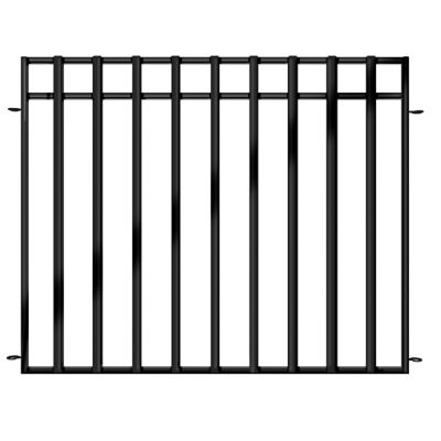 Yardlink 34 in. x 46.9 in. 3-Rail Steel Panel