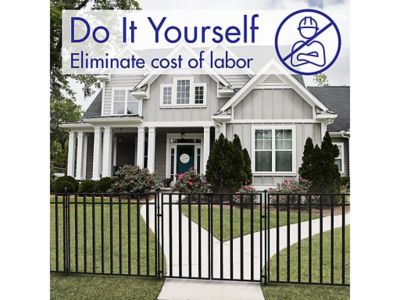 Image showing 5 th Yardlink 34 x 45in. 3-Rail Steel Panel