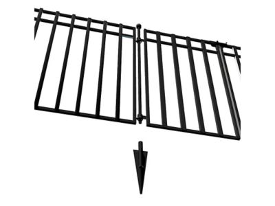 Image showing 9 th Yardlink 34 x 45in. 3-Rail Steel Panel