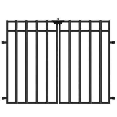 Yardlink 34 in. x 47.8 in. 3-Rail Steel Gate