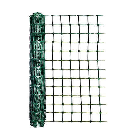 Garden Craft 25 ft. x 24 in. Plastic Fence with 2 in. x 2 in. Openings, Green