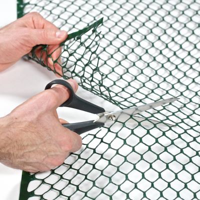 Image showing 6 th Garden Craft 25 ft. x 36 in. Plastic Chicken Wire with 3/4 in. Openings, Green