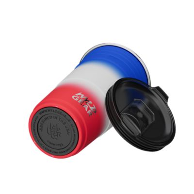 Image showing  16 oz. Insulated Steel Wyld Cup, Red/White/Blue
