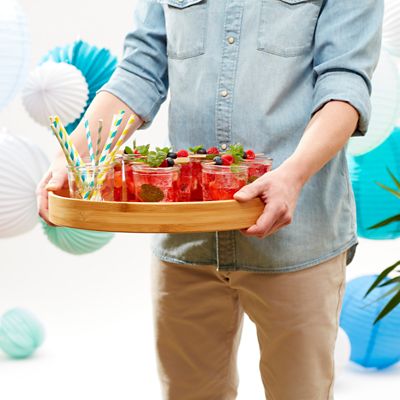 Image showing  11 oz. Faceted French Working Glass Jam Pots with Snap Covers, 6 ct.
