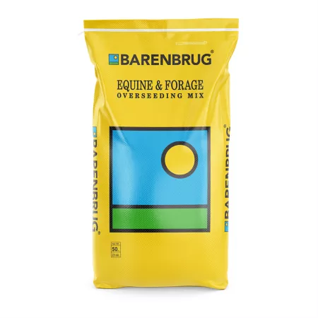 Barenbrug 25 lb 1 acre Grass seed mix for equine and forage seedlings Grass Seed