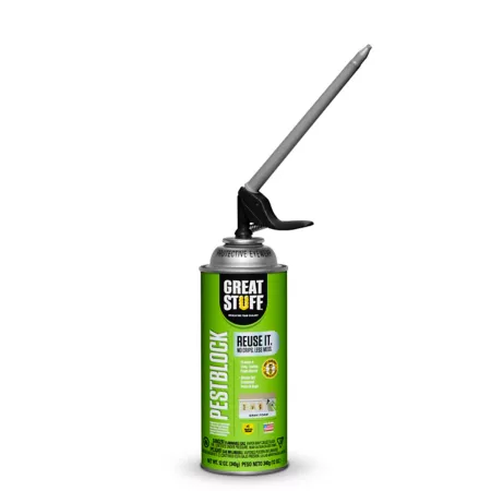 BIG SUBSTANCES 12 oz Pestblock Insulating Foam Sealant for Smart Dispenser Insecticides