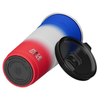 Image showing  32 oz. Insulated Steel Wyld Cup, Red/White/Blue