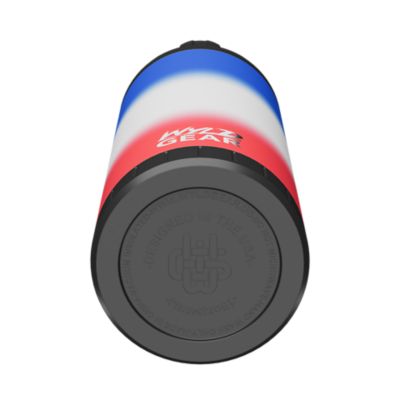 Image showing  18 oz. Mag Flask, Red/White/Blue