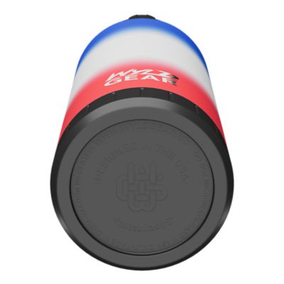 Image showing  34 oz. Mag Flask, Red/White/Blue