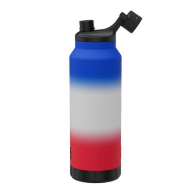 Image showing  44 oz. Mag Flask, Red/White/Blue