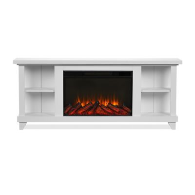 Image showing  Electric Indoor Penrose Slim Fireplace, 7770E-W