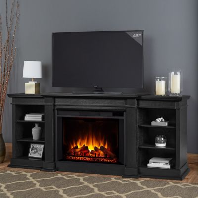 Real Flame Eliot Electric Grand Fireplace, 1290E-BLK