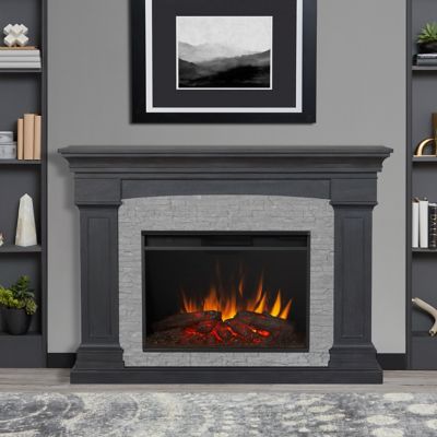 Deland Grand Electric Fireplace - Real Flame 8290E-GRS