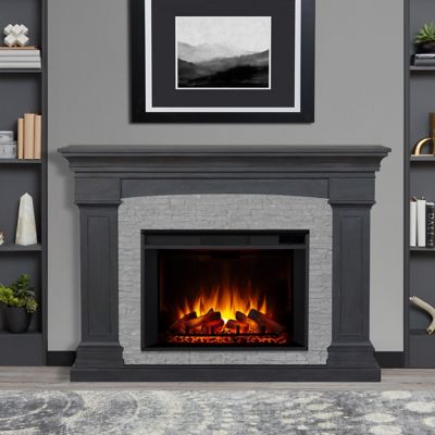 Real Flame Deland Grand Electric Fireplace, 8290E-GRS