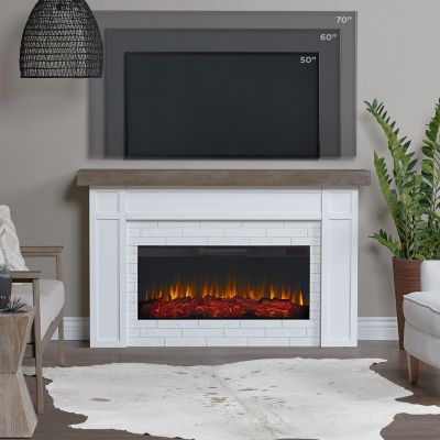 Image showing  Cravenhall Landscape Electric Fireplace, 5510E-W