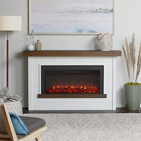 Real Flame Bernice Landscape Electric Fireplace, 4220E-W