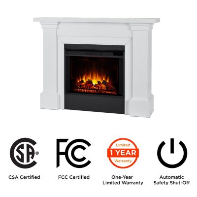 Image showing  Manus Grand Electric Fireplace, 8140E-W