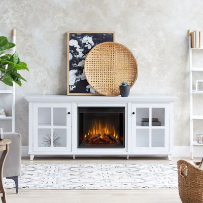 Real Flame Norwell Electric Media Fireplace, 7760E-W